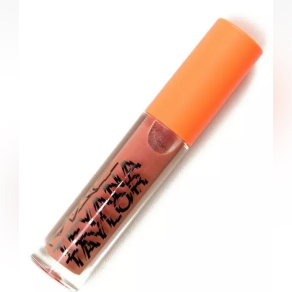 MAC x Teyana Taylor Collection Swatches MAC Cosmetics *Gonna Love Me* Lipglass Teyana Taylor Collection Brand New in box